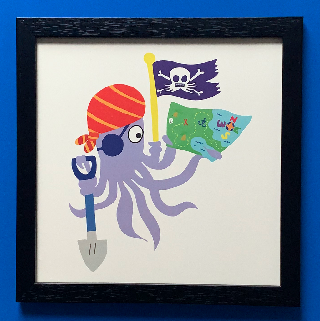 X Marks the Spoctopus Art Print