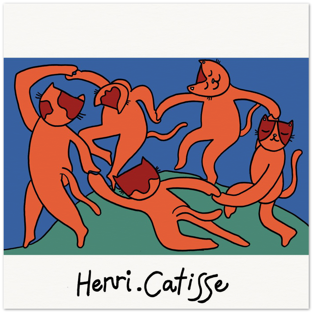 Henri Catisse 12 x 12 in Art Print
